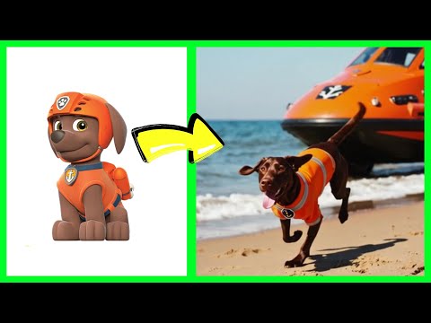 Filhotes na Vida Real 🎵🐶 Músicas da Patrulha Canina