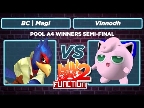 The Function 2: BC | Magi (Falco) vs Vinnodh (Puff) - Pool A4 Winners Semi-Final SSBM