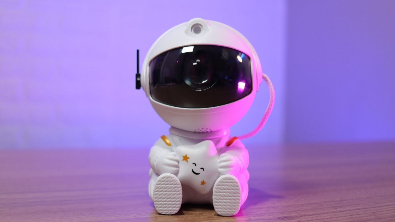 Durma como um Anjo com esse Astronauta Mini Projetor de Universo!