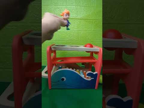 knock a pound and cocomelon yo-yo #cocomelontoys #trendingshorts #satisfying