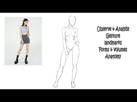 How To Draw A Human Body In 10 Minutes !!!!