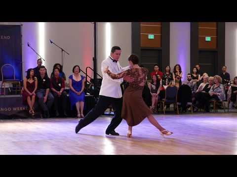 Miriam Larici & Leonardo Barrionuevo @ Nora's Tango Week 2017 July 3 Tango Demo 1/3