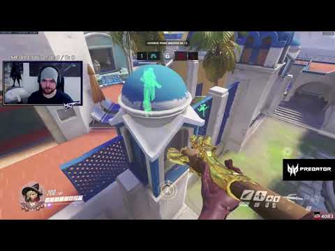 ML7 INSANE ANA GAMEPLAY! [ OVERWATCH SEASON 23 TOP 500 ]