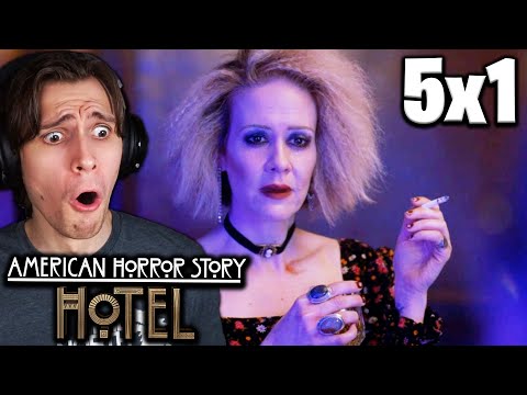 American Horror Story - Episode 5x1 REACTION!!! "Checking In" (Hotel)