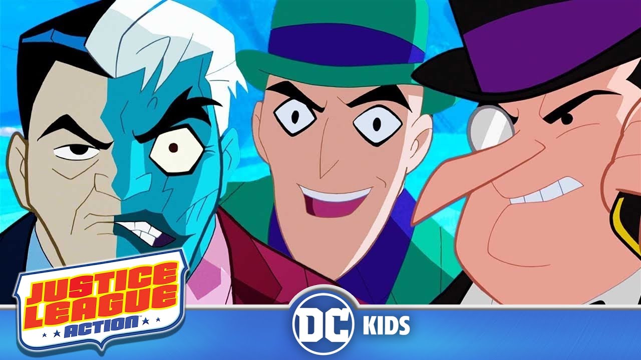 Justice League Action | Gotham's Greatest Villains | @dckids