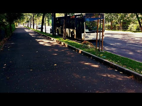 MBC Euro 4 4869 pe linia 487 intrând în stația Bd. Timişoara