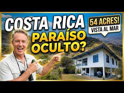 La Finca de tus Sueños en Costa Rica 54 Hectáreas de Libertad y Vistas al Mar 🇨🇷