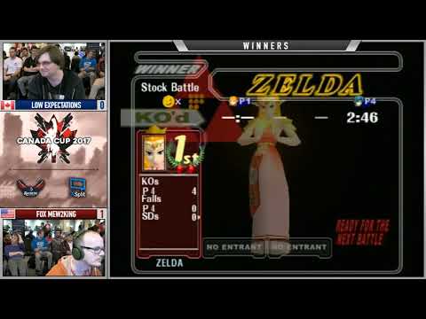 CCG 2017 Melee - Low Expectations vs Fox Mew2King