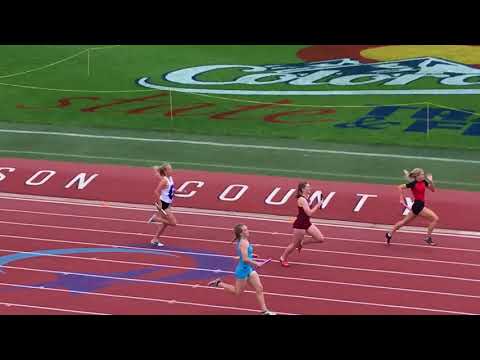 2018 Colorado State Track & Field Championships - 3A Girls 800m Sprint Medley Finals