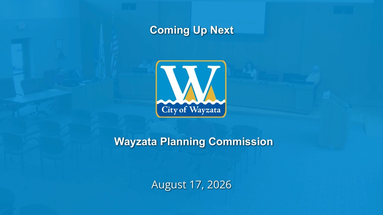 Wayzata Planning Commission - August 17, 2026