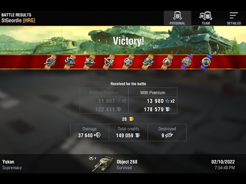 Obj 268 | Big Boss Mode - 37k damage! | WoT Blitz