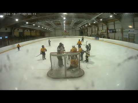 Torjuntakooste, mv Konsta K (10v), KalPa U11/-10 Etelä vs. Kärpät U11/-10, Pyhäjärvi 17.10.2020