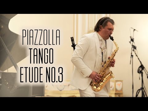 Astor Piazzolla Tango etude № 3 Sergey Kolesov - saxophone Natalia Lisanova - piano