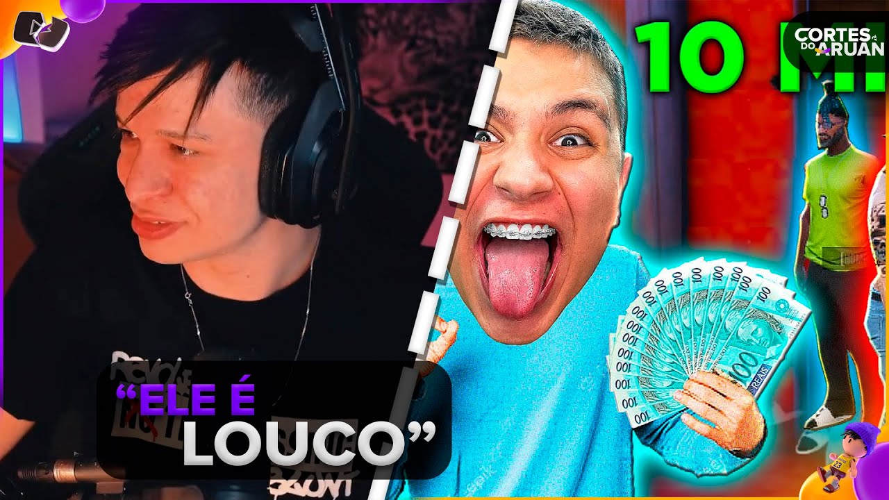 ARUAN REAGE: THE BIGGEST BLOW EVER DONE in GTA RP! (Paulinho the LOKO) - Cortes do Aruan