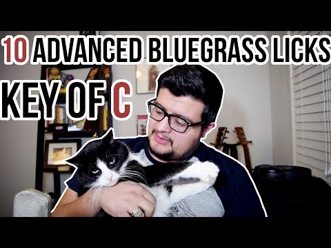 10 Advanced Bluegrass Guitar Licks For C