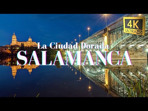 SALAMANCA, ESPAÑA I LA CIUDAD DORADA I 4K CTIY VISTAS AÉREAS I GUIA TURÍSTICO 2022
