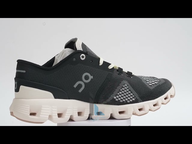 ON RUNNING CLOUD X IN BLACK FOR WOMENS