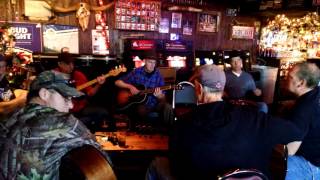 Cell can video Acoustics Anonymous Sunday Jam @ the Driftwood Wichita KS.