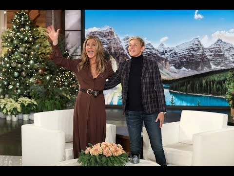 エレンがジェニファー・アニストンの50歳の誕生日パーティーを開催します (Ellen Wants to Throw an On-Air 50th Birthday Party for Jennifer Aniston)