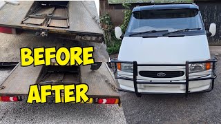 FORD TRANSIT RECOVERY TRUCK LIGHT UPGRADE AND STEALTH NUMBER PLATE MODIFICATION - PART 3
