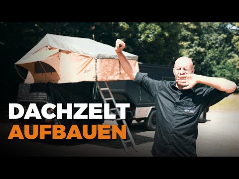 Horntools Dachzelt für Offroad Camper Anhänger | Review & Tutorial Auf- und Abbau | Horntools Desert
