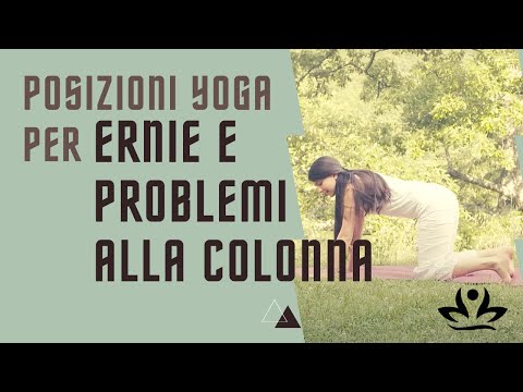 Posizioni Yoga per ernie e problemi alla colonna