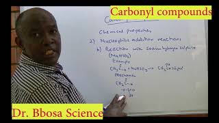 Carbonyl Compounds by Dr Bbosa Science