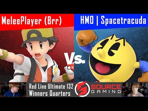 Red Line Ultimate 132 - Winners Quarters - MeleePlayer (Brr) vs HMO | Spacetracuda