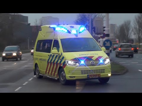 [Primeur] A1, Silverline Ambulance 02-151 Joure naar het Medisch Centrum Leeuwarden