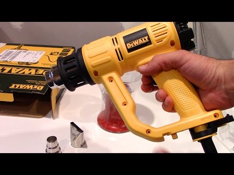 DeWalt Heat Gun Review - D26950 Inside and out