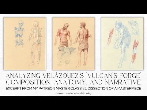 Analyzing Velázquez's Vulcan's Forge Composition, Anatomy, and Narrative