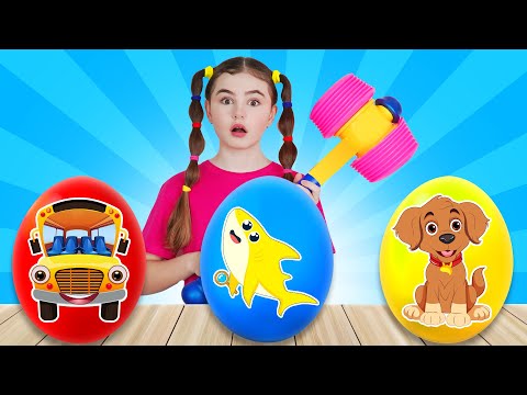 Eggs Surprise | The Best Kids Songs & Nursery Rhymes | Nick and Poli