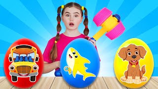 Eggs Surprise | The Best Kids Songs &amp; Nursery Rhymes | Nick and Poli