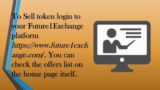Selling token on Future1Exchange