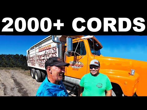 2000+ FULL CORDS OF FIREWOOD A YEAR!!