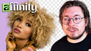 Cut Out Hair in Affinity Photo — Step-by-Step Guide & Transcript