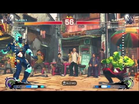 HIROPON [Seth] vs zorusan [Seth] SSF4 Japanese Online Ranked Matches - TRUE HIGH-DEF