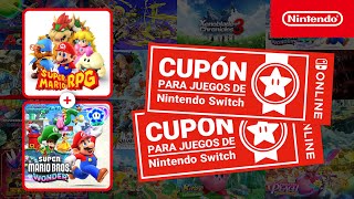 Nintendo ¡Dos aventuras de Mario a menor precio con cupones anuncio