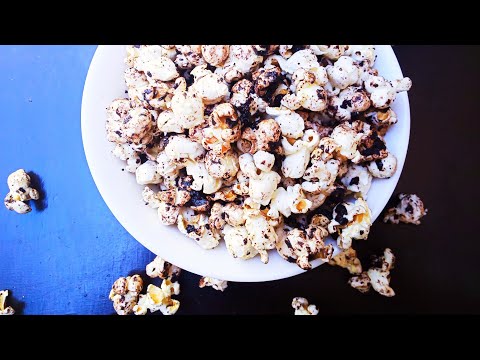 Best chocolate popcorn you will ever Eat-8mins only
