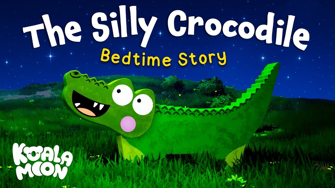 The SLEEPY Silly Crocodile | Animated Bedtime Story For Kids