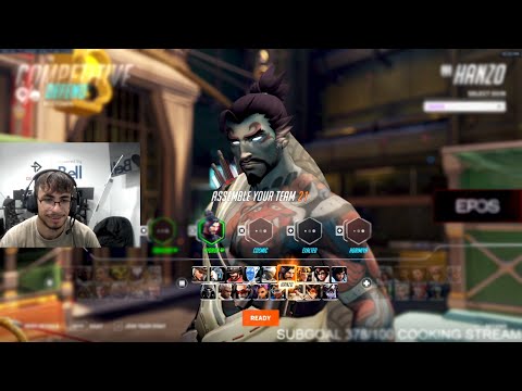 HYDRON PRO HANZO GAMEPLAY! [ OVERWATCH 2 TOP 500 SEASON 5 ]