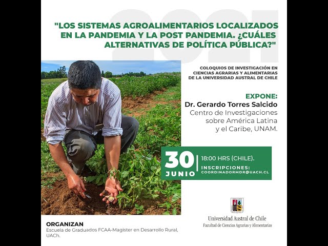 Vídeo relacionado con Territorios en movimiento: Sistemas agroalimentarios localizados, innovación y gobernanza (Pùblicasocial nº 16)
