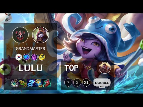 Lulu Top vs Jayce - KR Grandmaster Patch 11.7