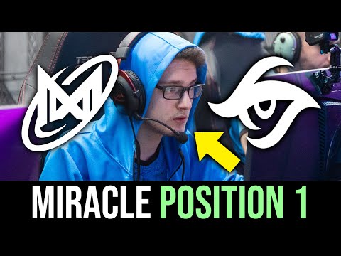NIGMA vs SECRET — Miracle Position 1 Mid