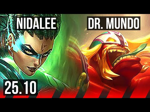 NIDALEE vs DR. MUNDO (TOP) | 12/1/11, Legendary | KR Grandmaster | 25.10