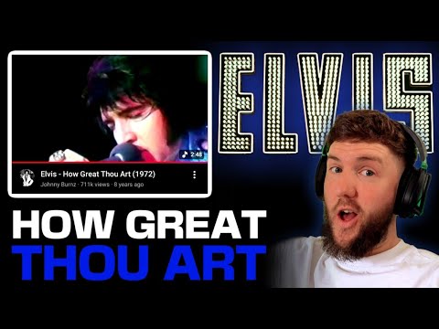 Musician REACTS to 'How Great Though Art' by ELVIS PRESLEY (LIVE)