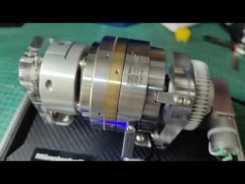 Monninghoff 546 tooth clutch + flex coupling, short axial distance