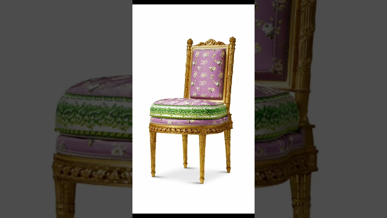 Worth more than a French Chateau! Antique chair owned by Queen Marie Antoinette