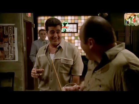 The Sopranos - Gigi Cestone betrays Junior Soprano and shamelessly sucks up to Tony Soprano