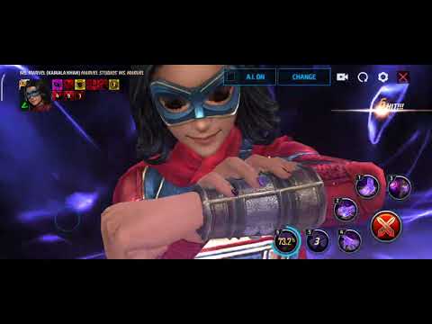 NEW UNIFORM SKILL AND LOOK || MS. MARVEL (KAMALA KHAN) || MARVEL FUTURE FIGHT.